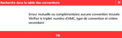 Ce message apparaît à la génération de la FSE