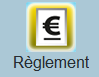 Ce message apparaît en cliquant sur Règlement : des actes sont en D (Dus) dans l'historique médical