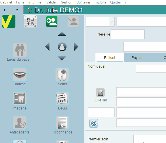 La documentation complète est dans le menu ? > Guides utilisateurs de Julie