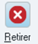 Retirer : supprime la période sélectionnée du modèle